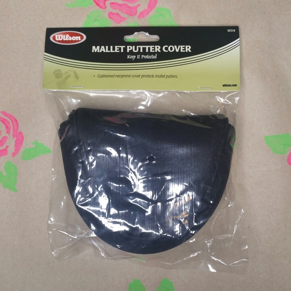 Wilson Other - Wilson Mallet Neoprene Putter Golf Headcover Black